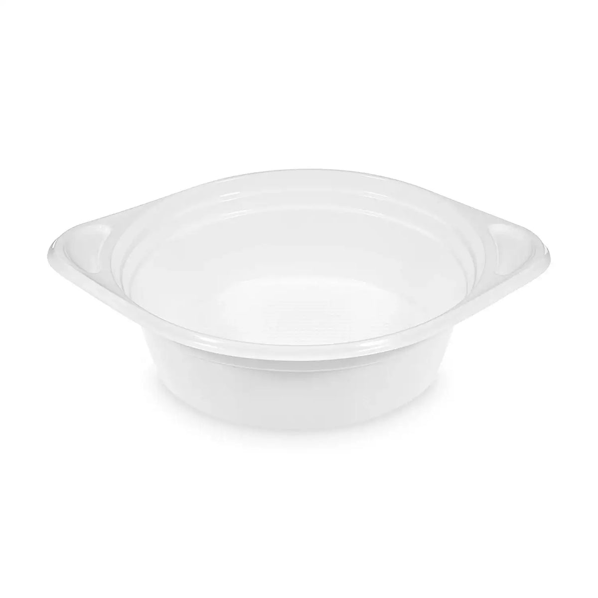 Suppenterrine (PP) mit Ohren weiß Ø156mm 500ml – 10 Stück