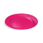 Pappteller (FSC Mix) fuchsia Ø23cm