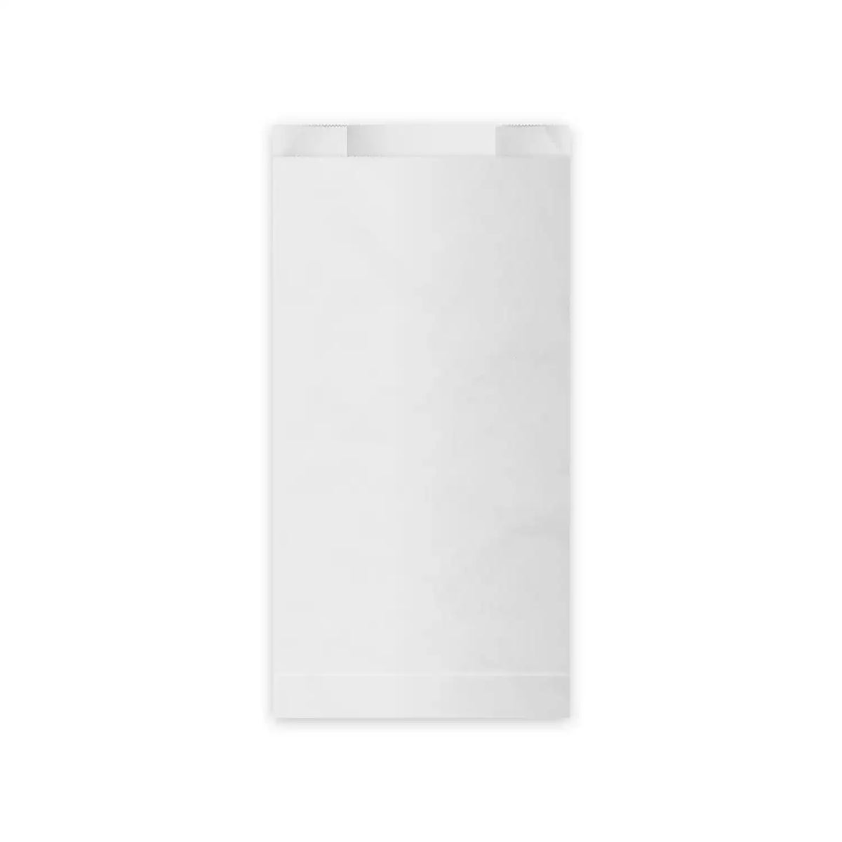 Papierfaltenbeutel (FSC Mix) weiß 14+7 x 29 cm `1,5kg`