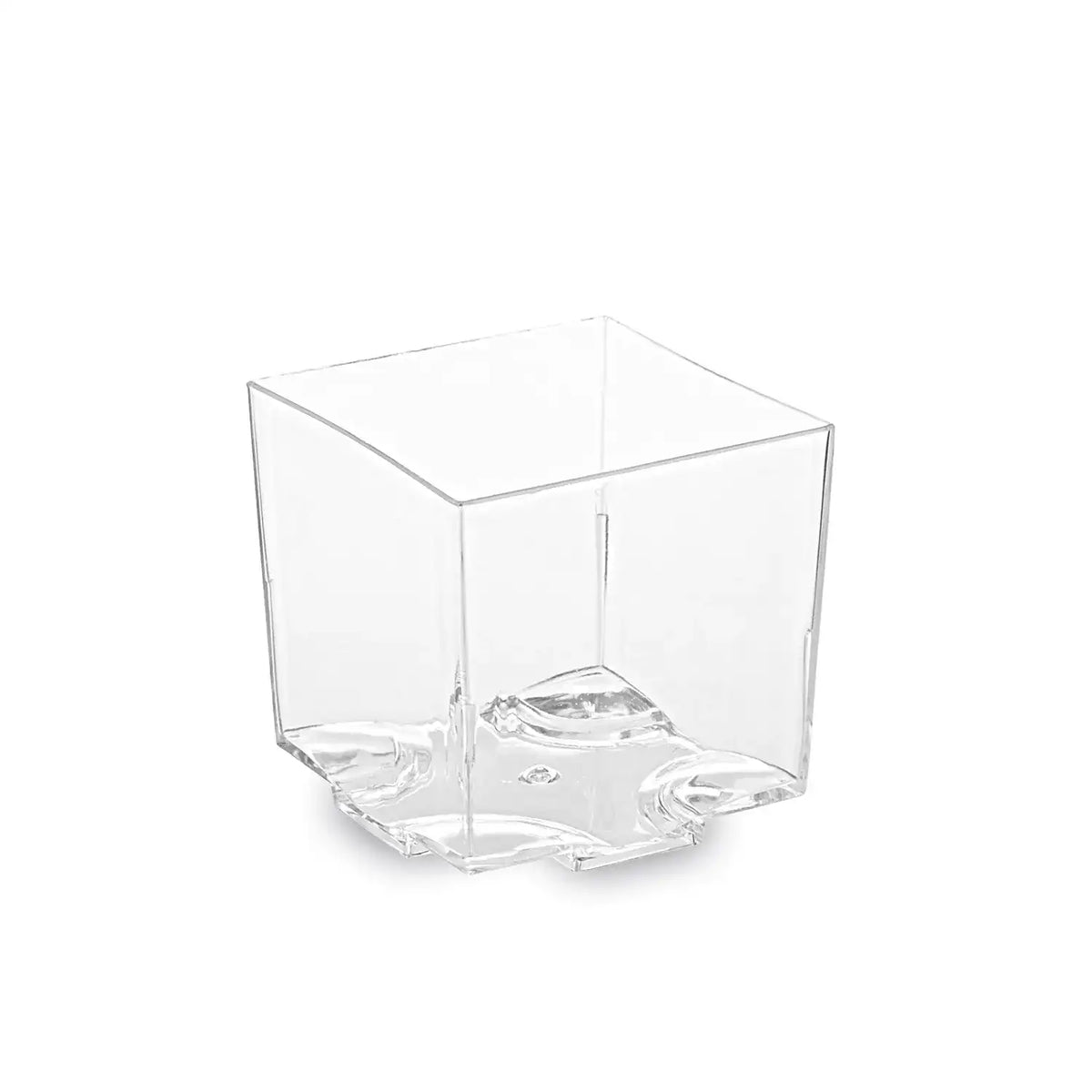 Fingerfood-Becher (PS) eckig glasklar 44 x 44 x 43 mm 65ml