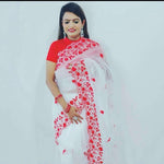 Durga Puja Special Organza Saree