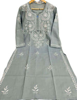 Chikankari Embroidered Cotton Kurta