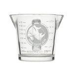 Rhino Coffee Gear Espresso-Mess-Becher – Doppel-Tüllen-Glas