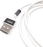 USB A Stecker zu USB 2.0 Micro B Stecker Links Gewinkelt 100 cm | System-S