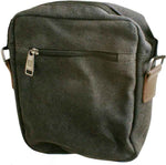 Universal Schultertasche mit 5 Fächern Umhängetasche 24 cm, Schwarz | System-S
