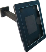 Abschließbare Wandhalterung für iPad Mini 1-5 in Schwarz | System-S