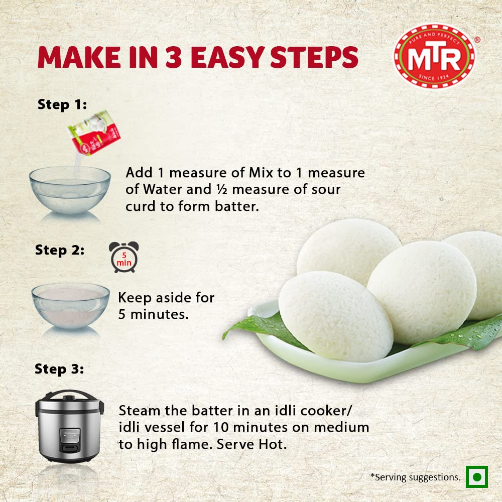 MTR Mix per Idli di Riso 200g