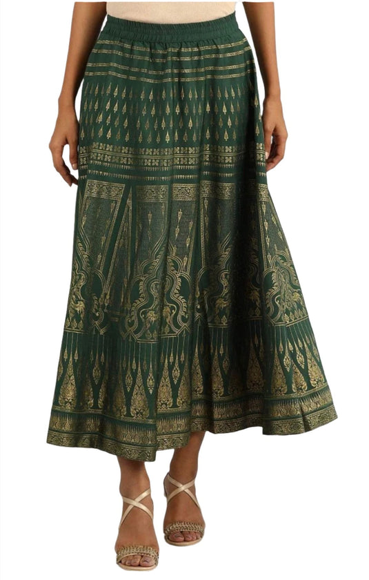 Indian Printed Long Skirt In Germany
