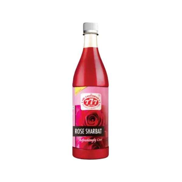777 Rose Syrup/ Sarbath 750ml - Namma Markt