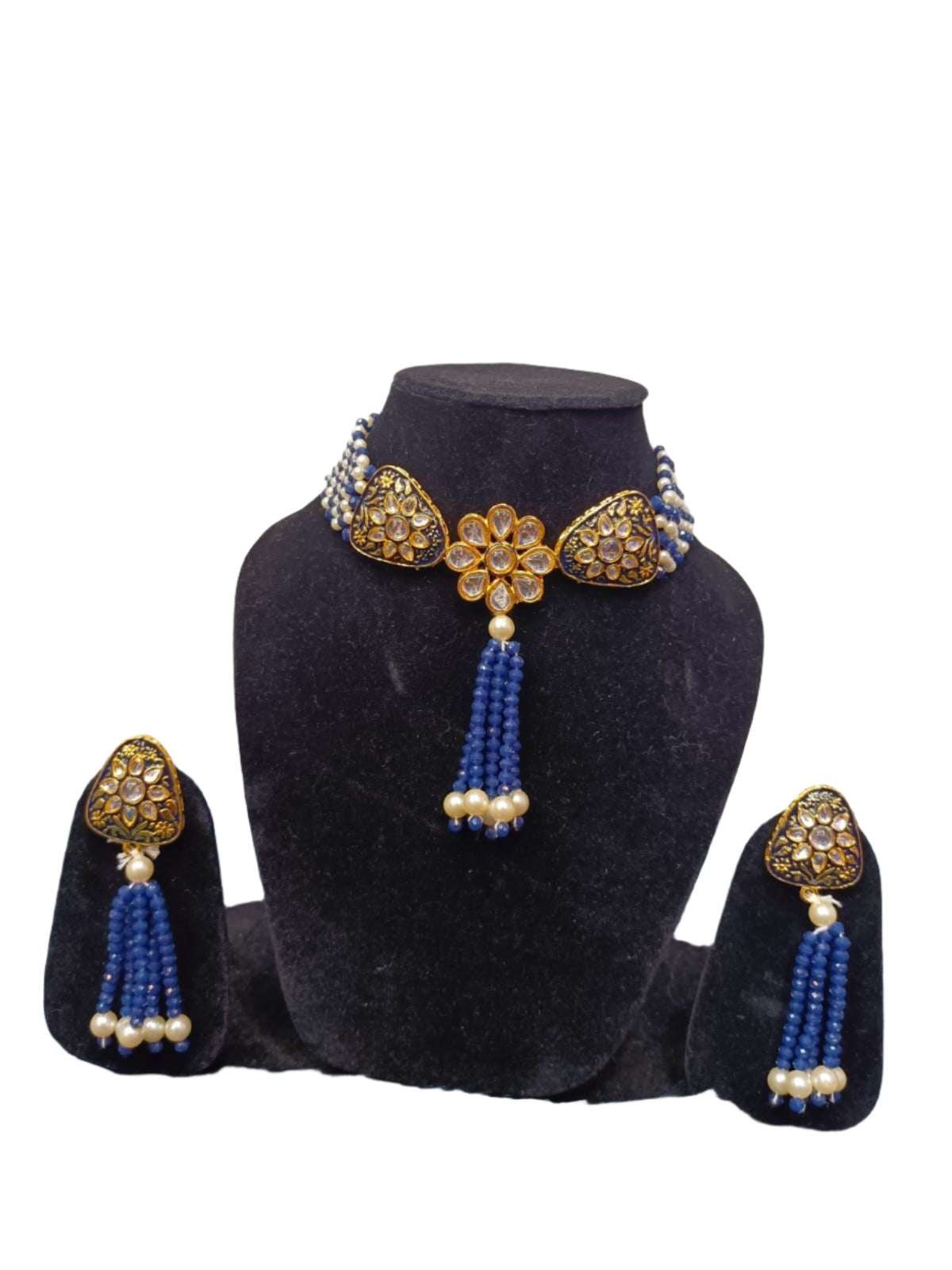Kundan Choker Jewellery Set