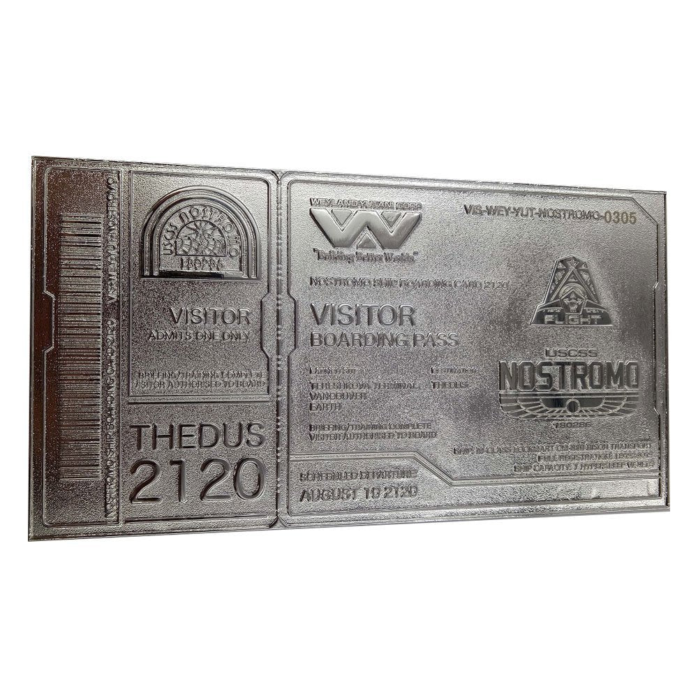 Alien Nostromo Ticket Replik, limitiert