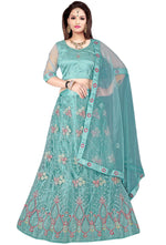 Complete Stitched Embroidered Lehenga Choli In Germany (Light Green)