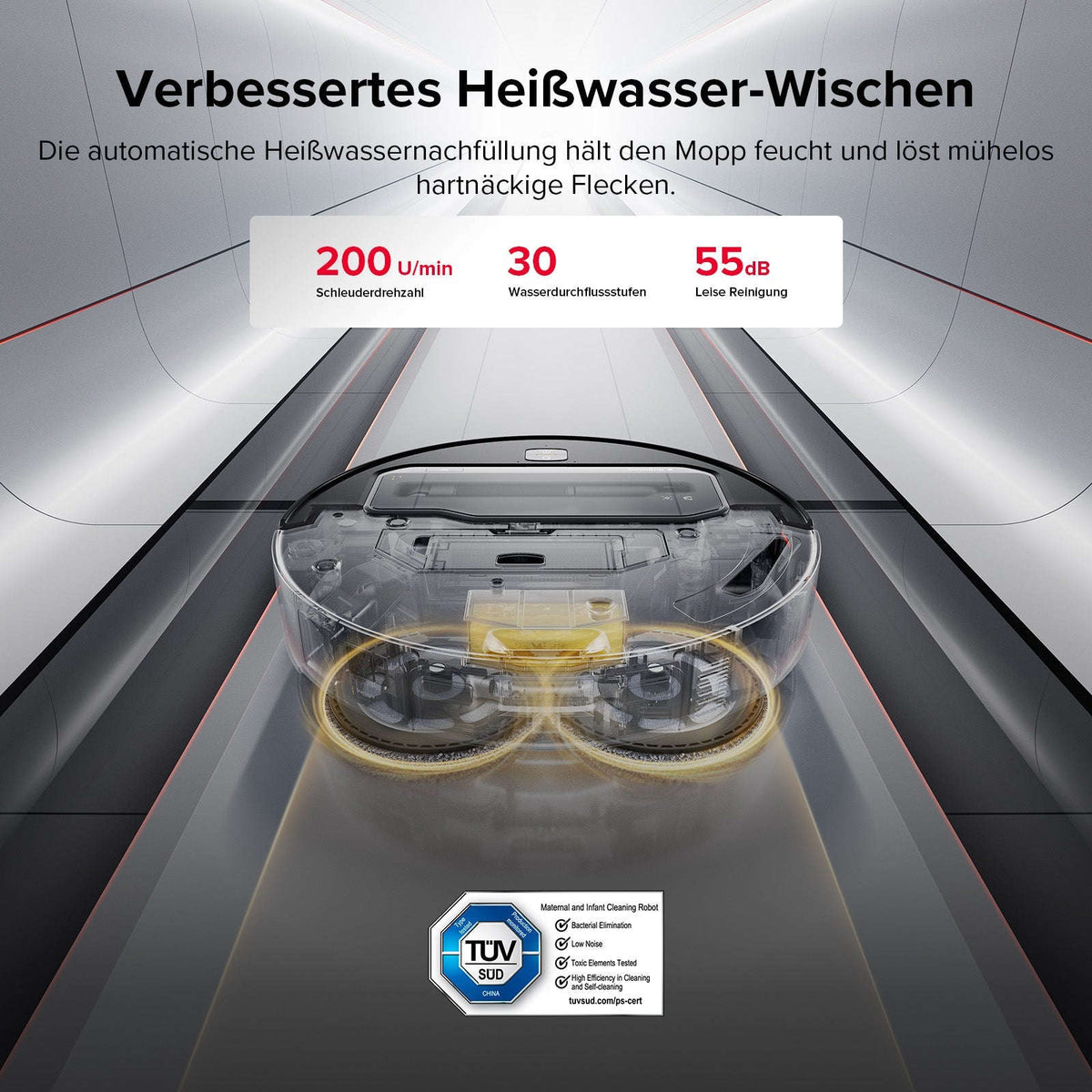 Roborock Saros Z70 Staubsaugerroboter mit mechanischem OmniGrip™ Arm Namma Markt