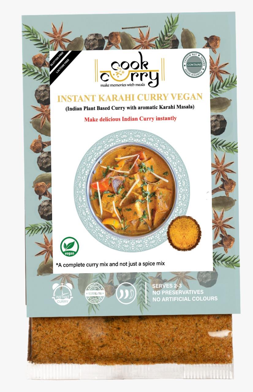 Cuoci Curry Karahi Curry Vegano (per 3 persone)