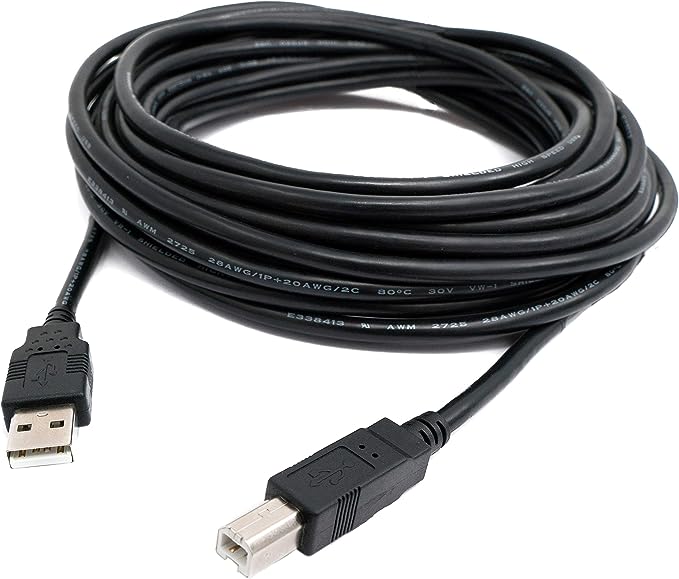 8m Kabel USB A auf USB B | System-S