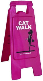 Flurschild "Cat Walk" 27x62 cm