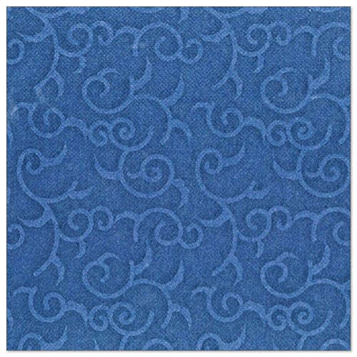 PAPSTAR 50 Servietten "ROYAL Collection" 1/4-Falz 40 x 40 cm dunkelblau