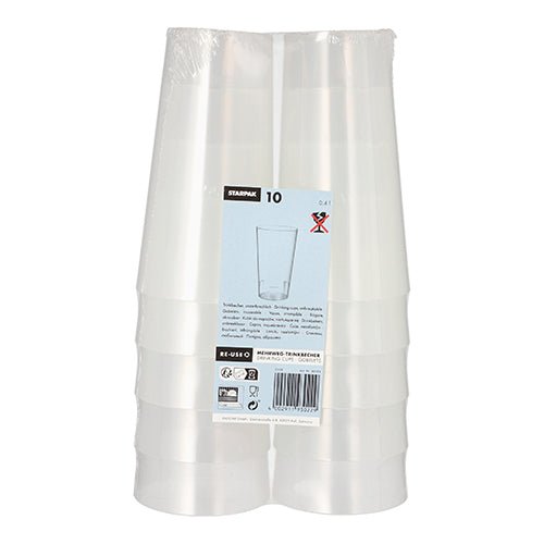 Starpak 10 Mehrweg-Trinkbecher