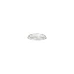 Starpak 50 Deckel für Portionsbecher, PP rund Ø 4,6 cm transparent | Folie (50 Stück)