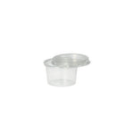Starpak 50 Deckel für Portionsbecher, PP rund Ø 4,6 cm transparent | Folie (50 Stück)