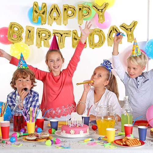 PAPSTAR Folienluftballon-Set "Happy Birthday"