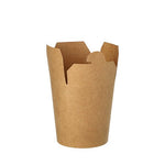 PAPSTAR 25 Snackboxen, Pappe eckig braun