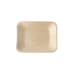 PAPSTAR 25 Tabletts, Palmblatt "pure" eckig