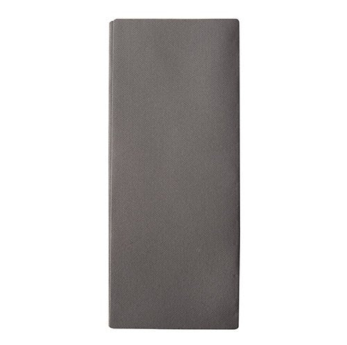 Starpak 100 Servietten, stoffähnlich, Airlaid 1/8-Falz 40 cm x 48 cm anthrazit "Premium" | Faltschachtel (100 Stück)