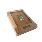 PAPSTAR 10 Tragetabletts, Pappe "pure" braun