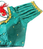 Silk Temple Coin Blouse