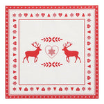 PAPSTAR 20 Servietten, 40 cm x 40 cm 3-lagig 1/4-Falz