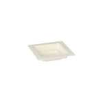 PAPSTAR 50 Fingerfood - Teller, Zuckerrohr "pure" weiss