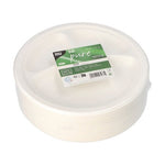 PAPSTAR 50 Teller, Zuckerrohr "pure" weiss