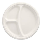 PAPSTAR 50 Teller, Zuckerrohr "pure" weiss