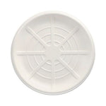 PAPSTAR 25 Servierplatten, Zuckerrohr "pure" rund