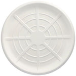 PAPSTAR 25 Servierplatten, Zuckerrohr "pure" rund