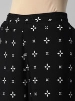 Black With Border Women's Co-Ord Set in Munich