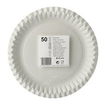 Starpak 50 Teller, Pappe rund