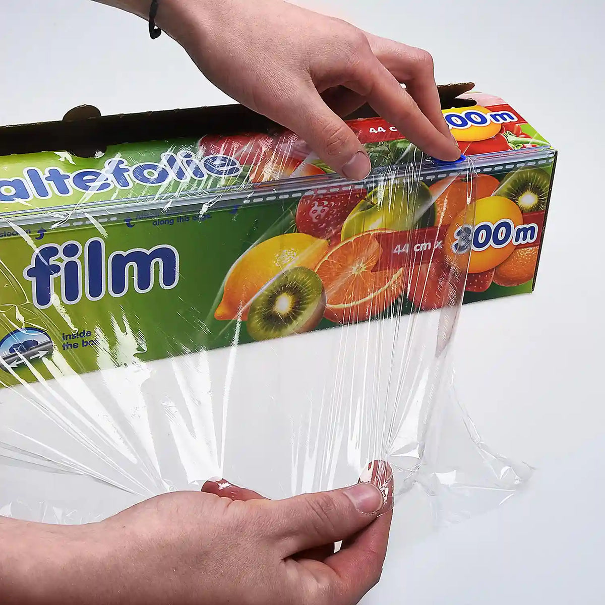 Frischhaltefolie (PVC) 8µm 44cm x 300m im Spenderkarton