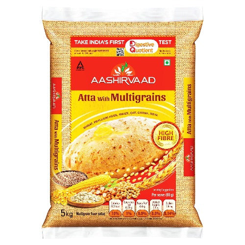 Aashirvaad Multgrain Aata 2kg (Export Pack)