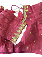 Silk Temple Coin Blouse
