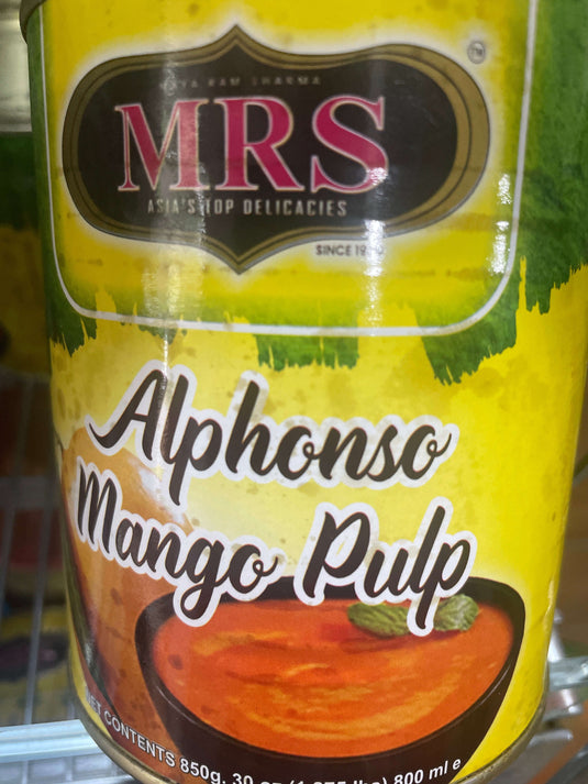 MRS Alphonso Mango Pulp 850g - Namma Markt