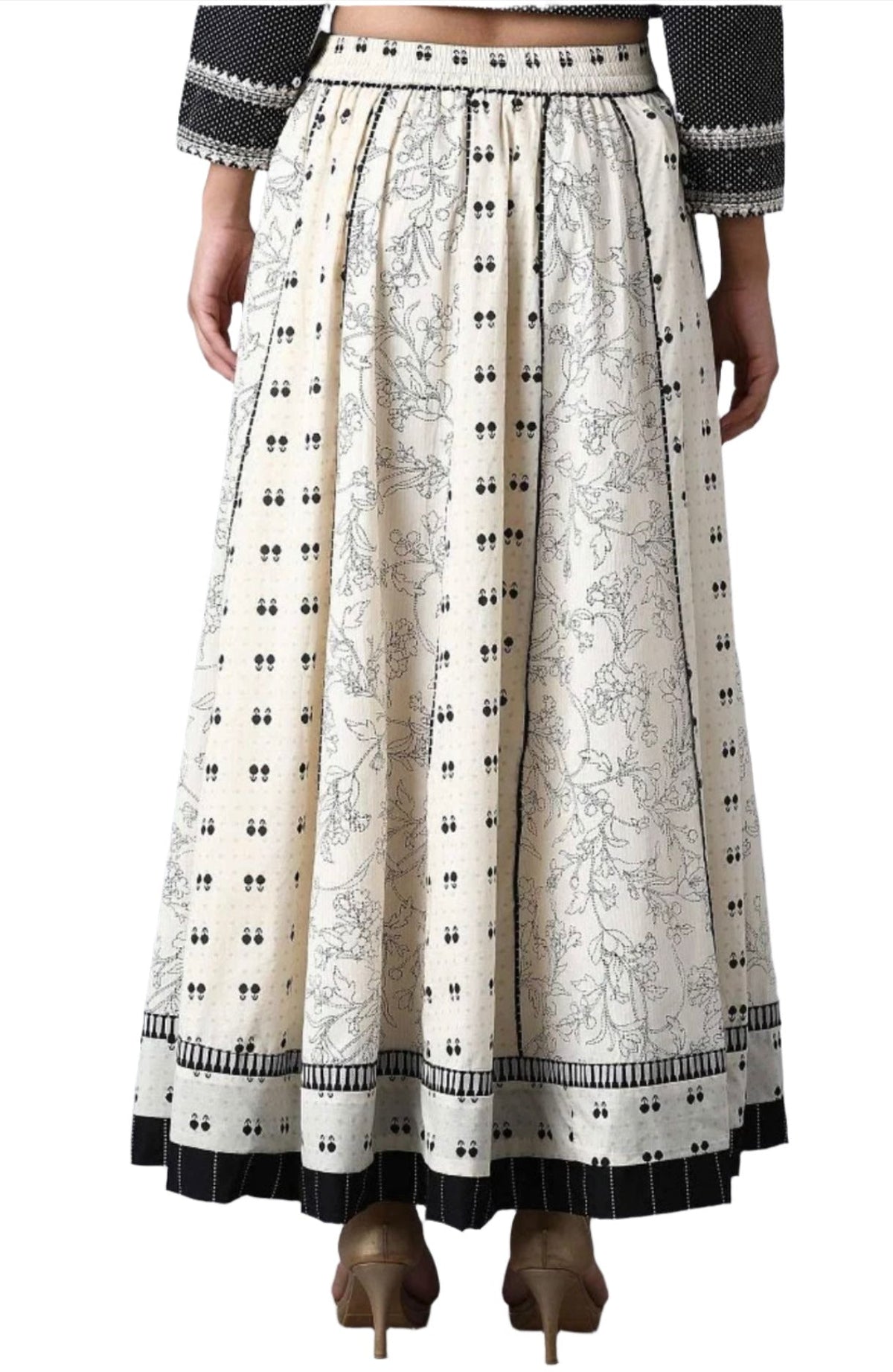 Pure Cotton Long Skirt In Germany