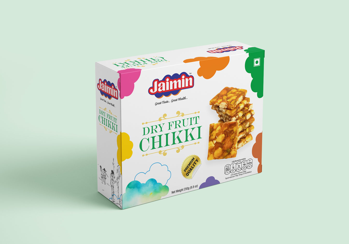 Jaimin Dry Fruit Chikki 150g