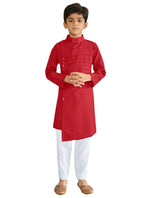 Boys Traditional kurta payjama 🧥Crosskurta🧥 red