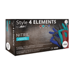 AMPri STYLE 4 ELEMENTS Nitrilhandschuhe puderfrei, Farbenmix