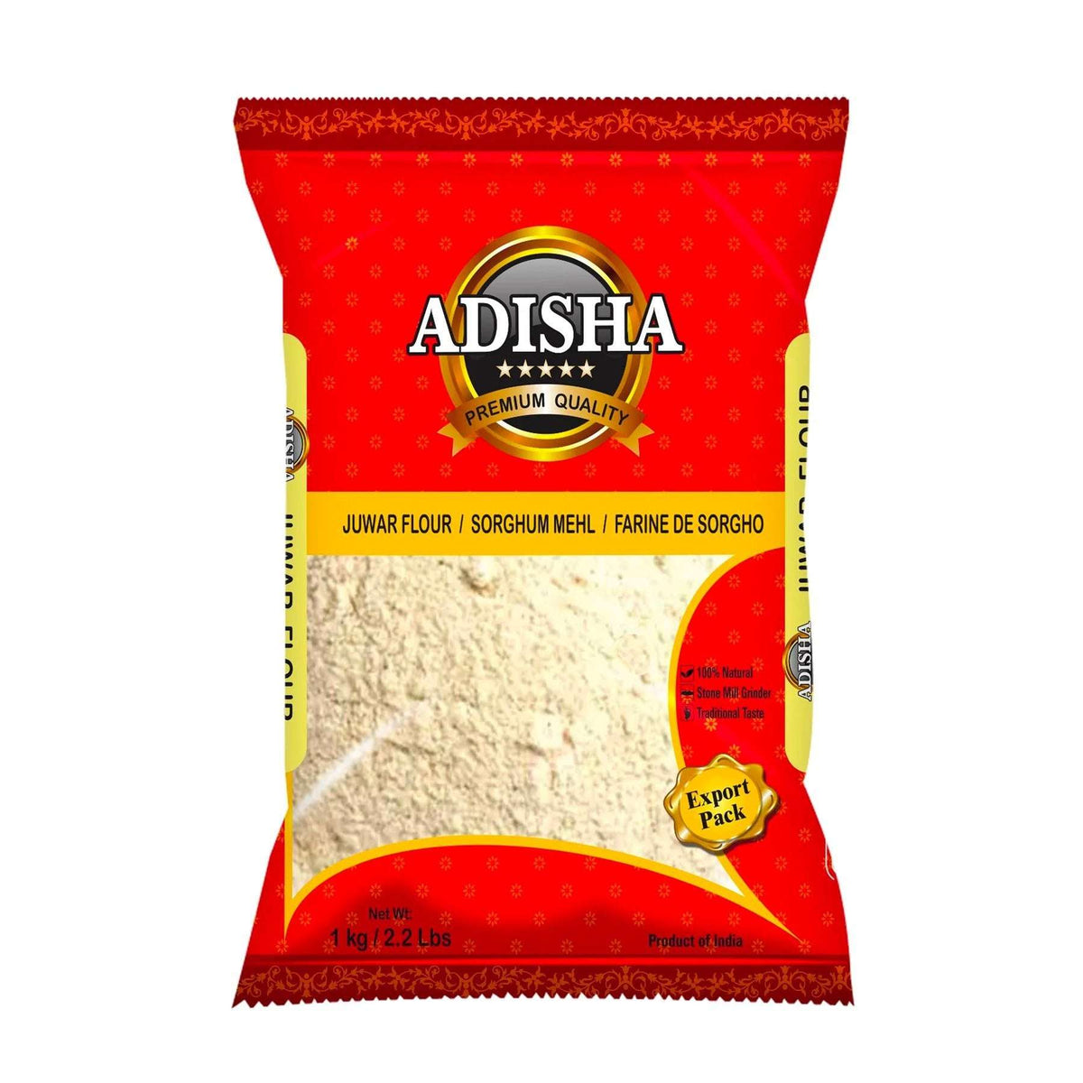 Adisha Juwar / Sorgum Flour 1kg - Namma Markt