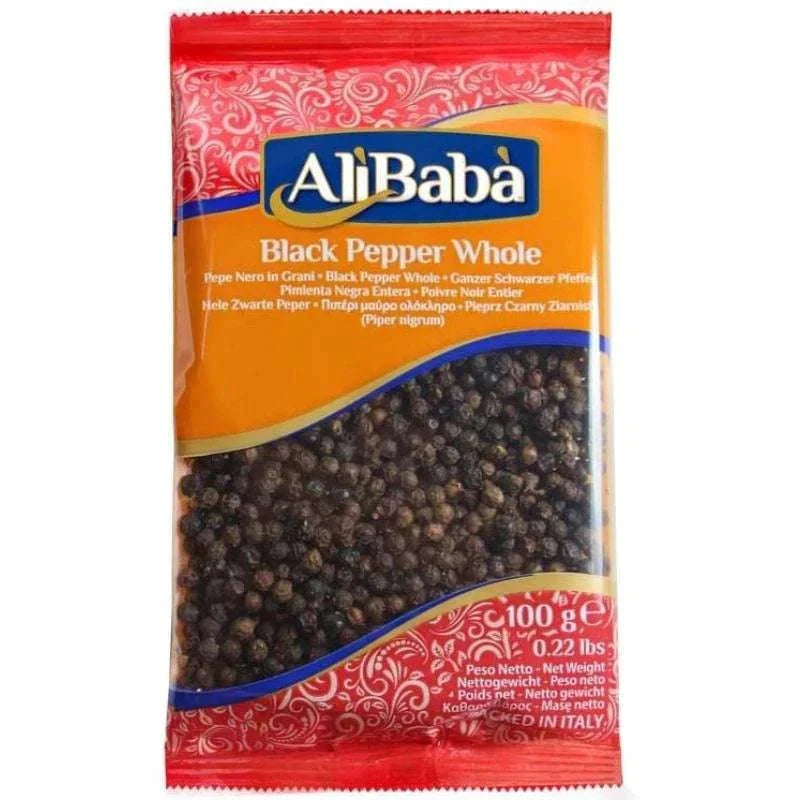 Alibaba Black Pepper Whole 100g Namma Markt