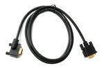 D Sub15 Kabel 150 cm HD VGA 15 Pin Stecker zu Stecker DB15 Winkel Left Angled | System-S