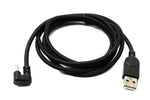 USB 3.1 Kabel 150 cm Typ C Stecker zu 2.0 A Stecker 180° U Turn Winkel | System-S